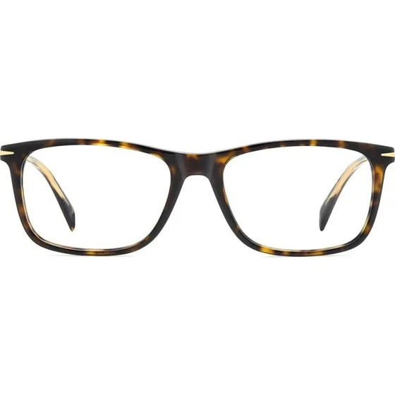 David Beckham DB 1213 Gafas de Vista Rectangulares Color Habano