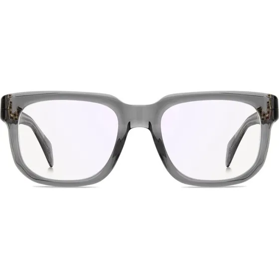 David Beckham DB 7156 Gafas de Vista Rectangulares para Hombre - Gris