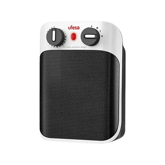 Ufesa CC1800IP Calefactor Cerámico Portátil 1800W Blanco/Negro