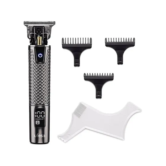 Ufesa Razor Fade Cortapelos LCD con 150 min de Autonomía, Negro
