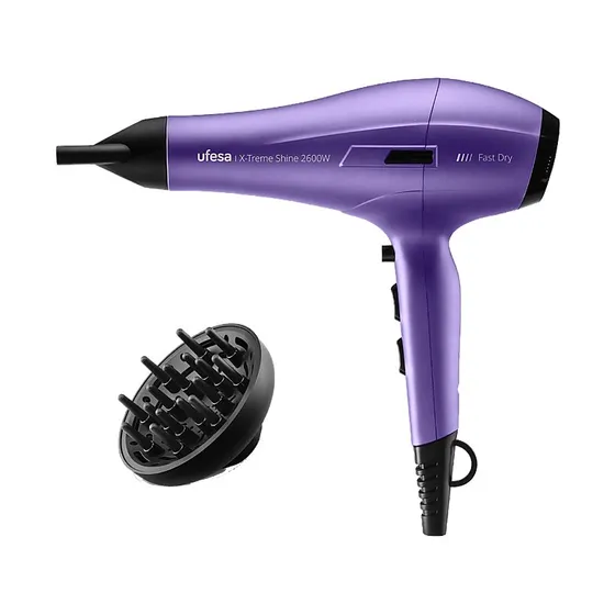 Secador Ufesa Profesional X-Treme Shine 2600W Morado