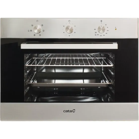 Horno Compacto Multifunción Cata ME 4006 X | 40 L | Negro y Acero