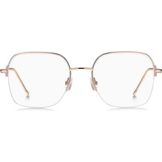 Boss 1868 Gafas de Vista Mujer Cuadradas en Oro