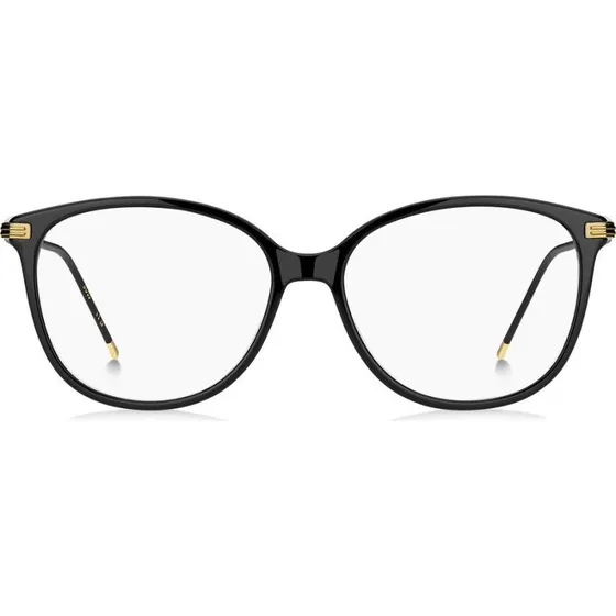 Boss 1863 Gafas de Vista Redondas para Mujer - Negro