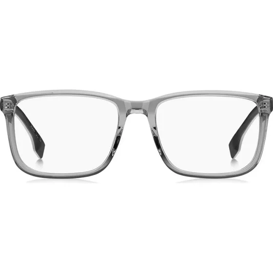 Boss 1827/G Gafas de Vista Cuadradas para Hombre - Gris