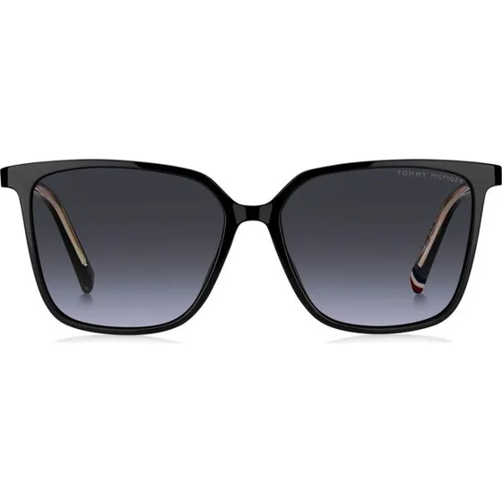 Tommy Hilfiger Gafas de Sol TH 2292/S Ojo de Gato Negro y Azul