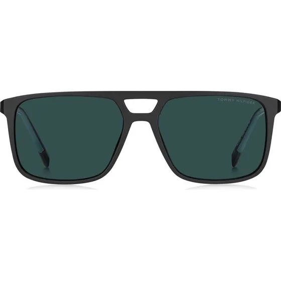 Tommy Hilfiger Gafas de Sol TH 2280/S Cuadradas para Hombre - Negro