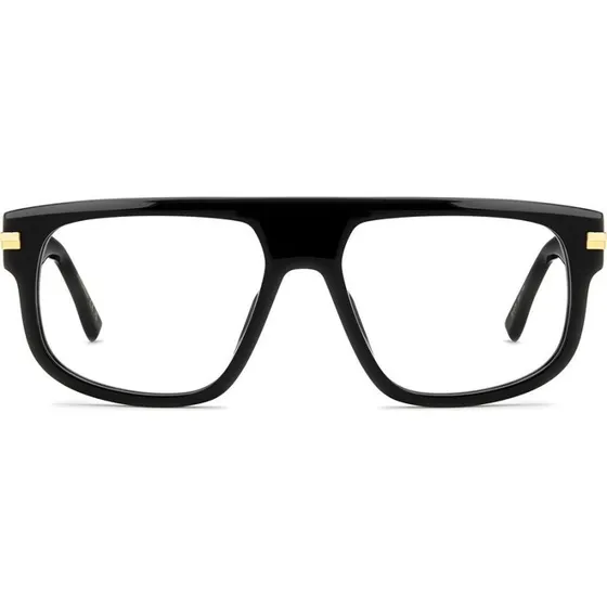 Dsquared2 D2 0179 Gafas de Vista Hombre Rectangular Negras