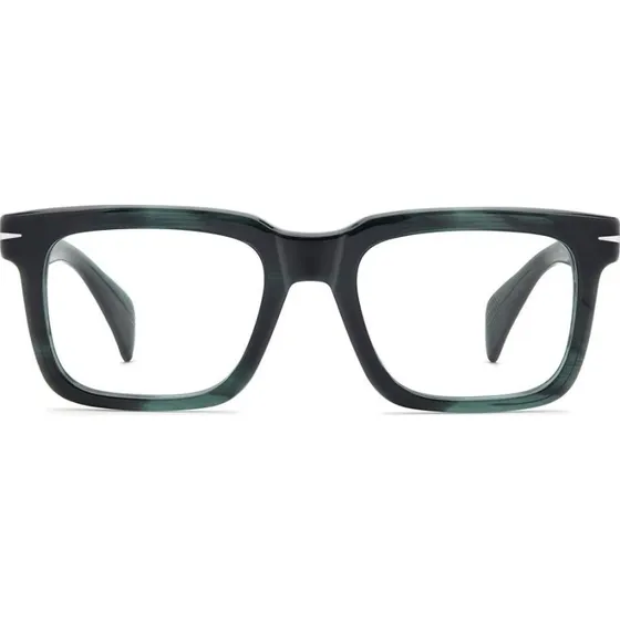 David Beckham DB 1237 Gafas de Vista Cuadradas Gris para Hombre