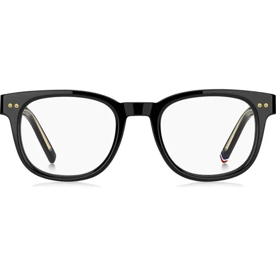 Tommy Hilfiger TH 86 Gafas de Vista Redondas para Hombre - Negro
