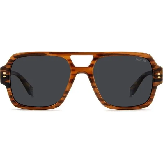 Polaroid PLD 6250/S/X Gafas de Sol Aviador Habano con Lentes Polarizadas