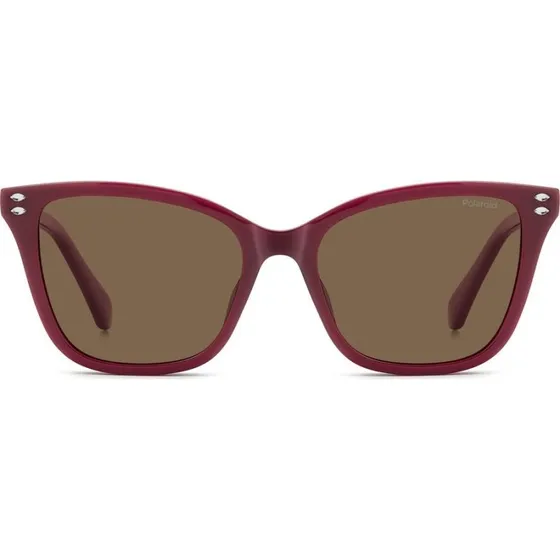 Polaroid PLD D603/C Gafas de Sol Ojo de Gato para Mujer - Rojo