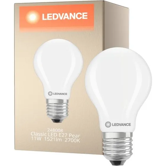 Ledvance Classic A100 Dim 11W 2700K E27 Mate