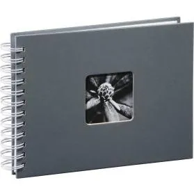 Hama Fine Art Álbum Foto 10x15 cm Gris 50 Hojas Espiral