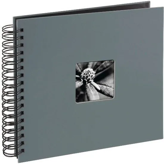 Hama Fine Art Spiral Grey 28x24 50 Pages