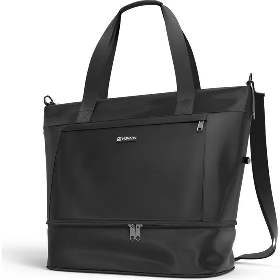 Numada Weekender W40 Negra - Bolsa de Viaje Plegable Expandible