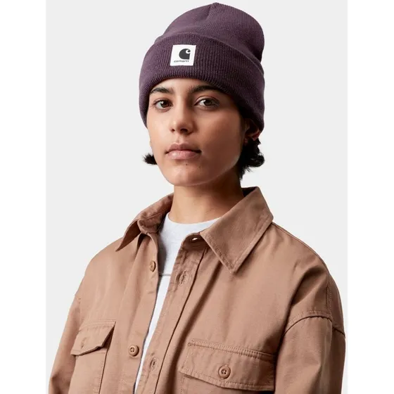 Carhartt WIP Ashley Beanie Prpura