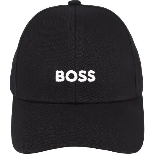 Boss Zed Gorra de Algodón Negro