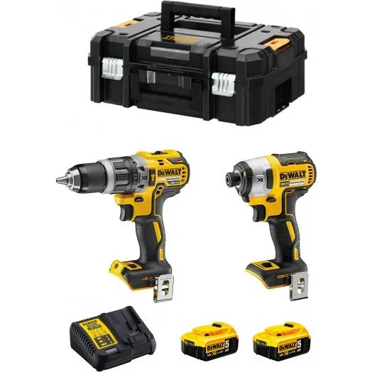 DeWalt DCK266P2T 18V XR Brushless Twin Kit