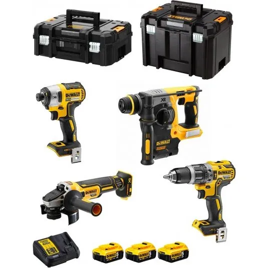 DEWALT DCK422P3T Kit 4 Herramientas 18V Brushless
