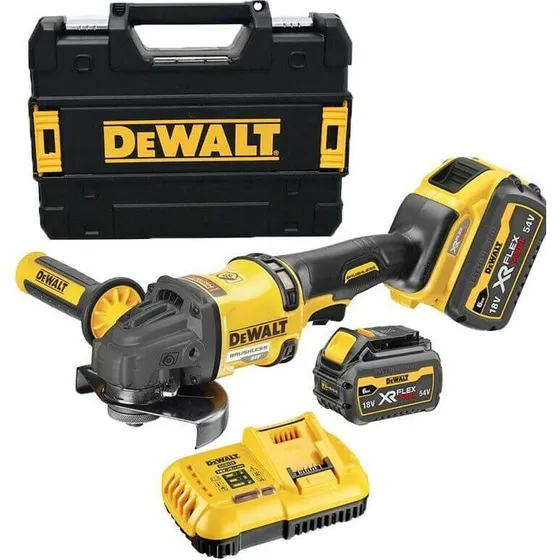 DEWALT Amoladora Batera 54V 6Ah DCG418T2-QW