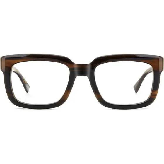 Dsquared2 D2 0144 Gafas de Vista Rectangulares Marrón para Hombre