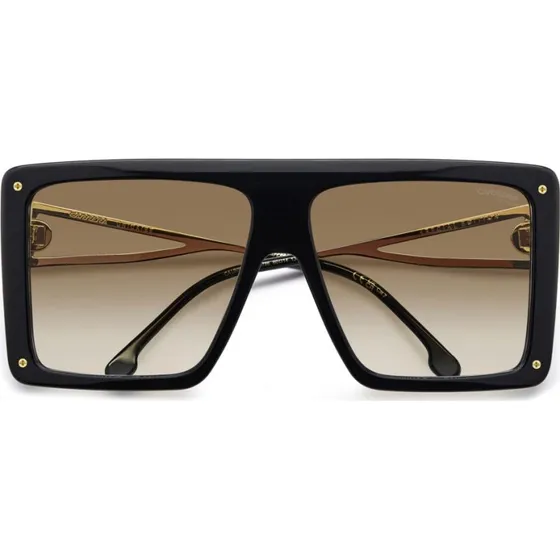 Carrera CA UNICA/SE Gafas de Sol Cuadradas para Mujer - Negro/Marrón