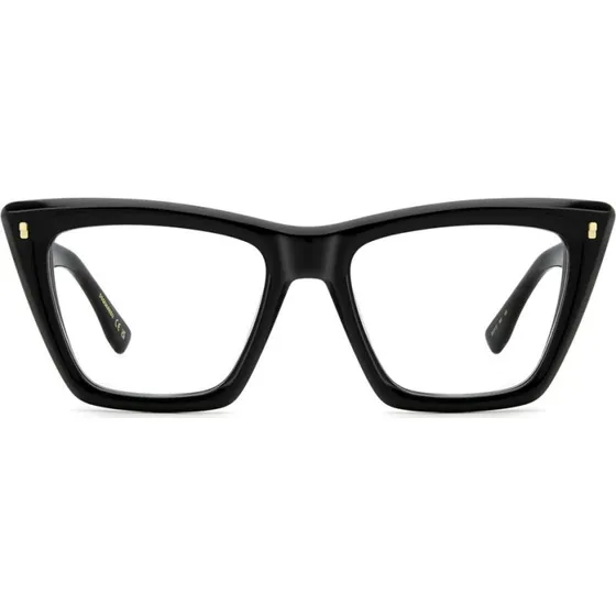 Dsquared2 D2 0172 Gafas de Vista Mujer Negro Geométrico