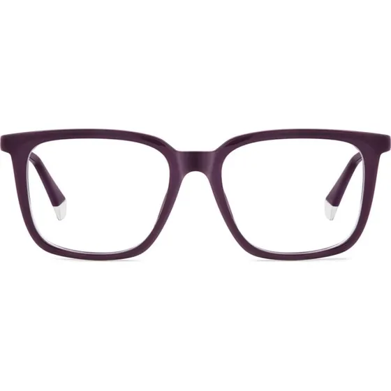 Polaroid PLD D565 Gafas de Vista Rectangulares Rojas para Mujer