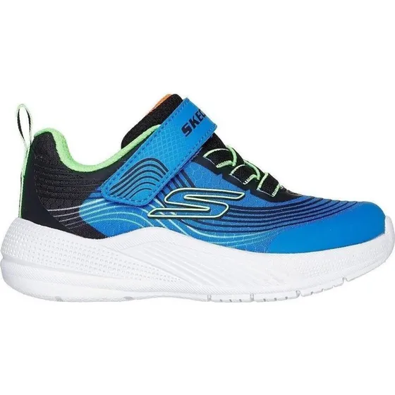 Skechers Microspec Advance Azul Verde Infantil - Talla 23