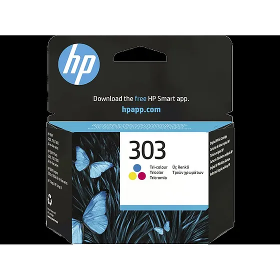 HP 303 Cartucho de Tinta Tricolor Original T6N01AE