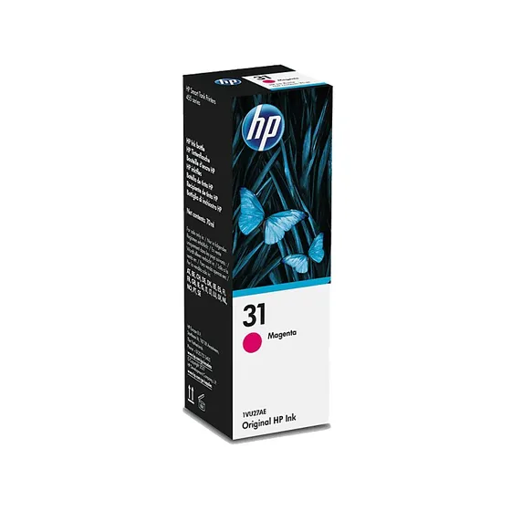 HP 31 Botella de Tinta Magenta Original 70 ml (1VU27AE)