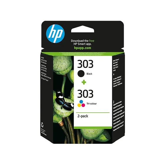 HP 303 Cartucho de Tinta Negro y Tricolor Pack Ahorro