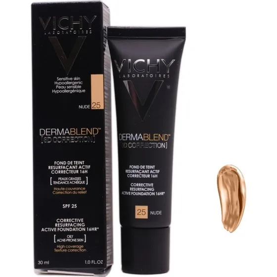 Vichy Dermablend 3D Correction nº25 Nude 30 ml
