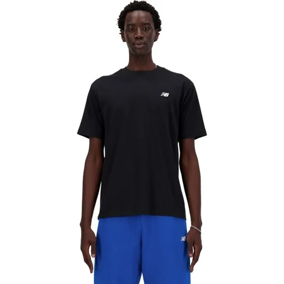 New Balance Sport Essentials Cotton Camiseta de Hombre Negra