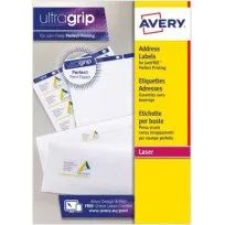 Avery L7159-15 15 Hojas Etiquetas Blancas 63,5x33,9 mm