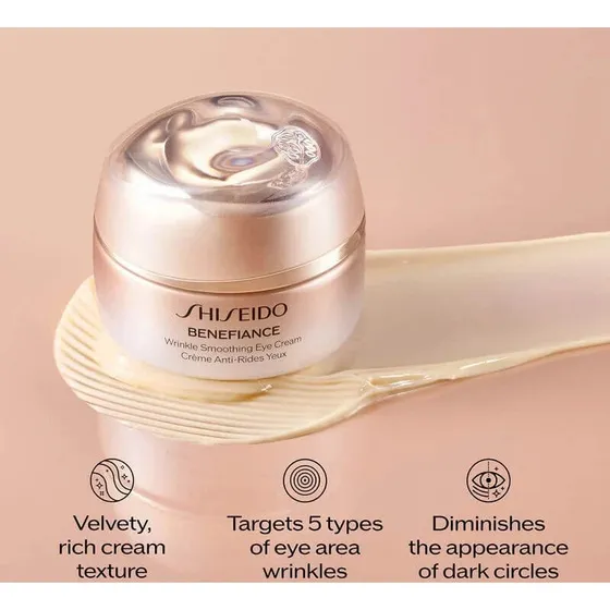 Shiseido Benefiance Contorno de Ojos Alisador de Arrugas 15ml