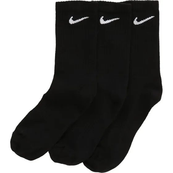 Nike Everyday Lightweight Crew Hombre - Negro (Pack de 3)