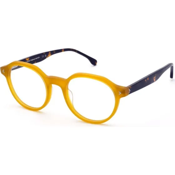 Lozza VL4385 Gafas de Vista Pantos Unisex en Acetato Amarillo