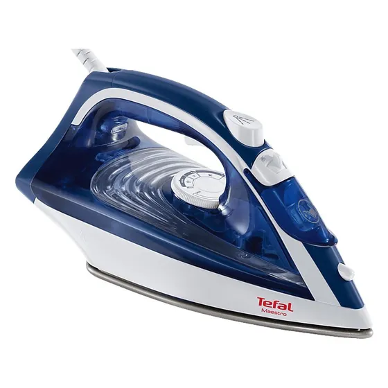 Plancha de Vapor Tefal Maestro 2 FV1845E0, 2300W, Azul y Blanco