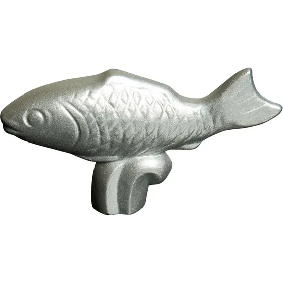 Staub Pomo para Cocotte en forma de Pescado, Acero Inoxidable