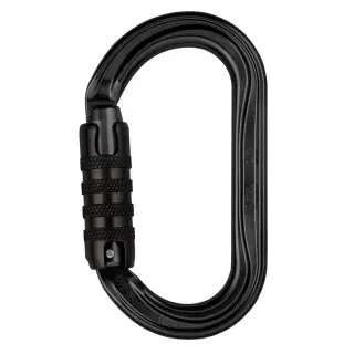 Petzl OK Mosquetn Ovalado Negro