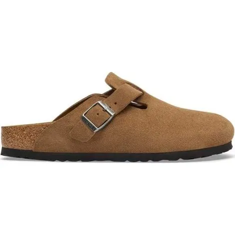Birkenstock Boston Suede Leather - Marrón Claro - Talla 43