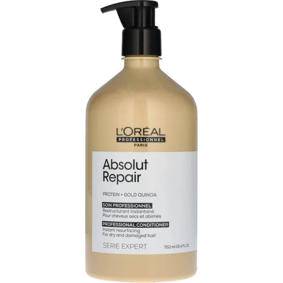 L'Oréal Absolut Repair Protein + Gold Quinoa Conditioner 750 ml
