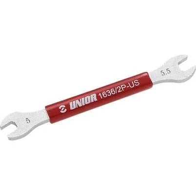 Unior Llave Radios 5/5.5mm Rojo/Plata