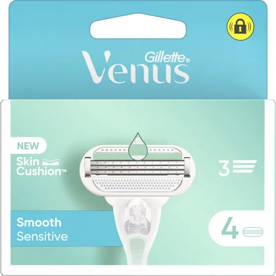 Gillette Venus Smooth Sensitive 4 Recambios