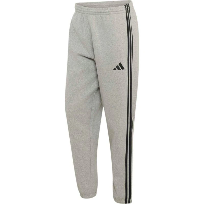 Adidas Essentials 3-Stripes Fleece Tapered Cuffed - Gris Claro/Negro - M