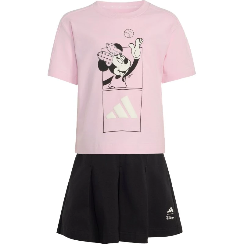 Adidas Sportswear Chándal Disney Minnie Mouse Rosa y Negro