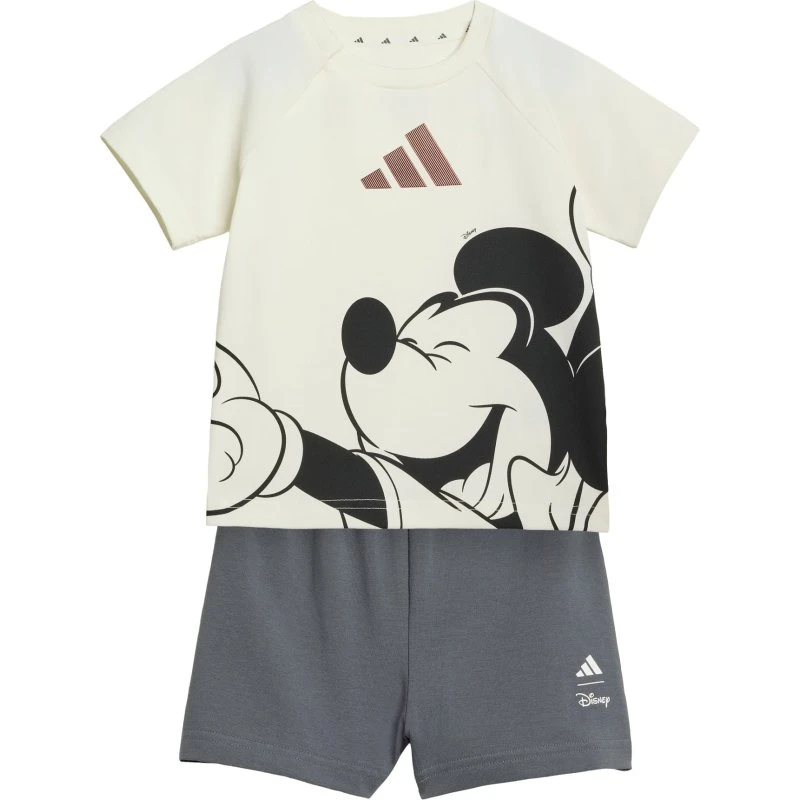 Adidas Sportswear Chándal Disney Mickey Mouse Beige/Gris/Negro