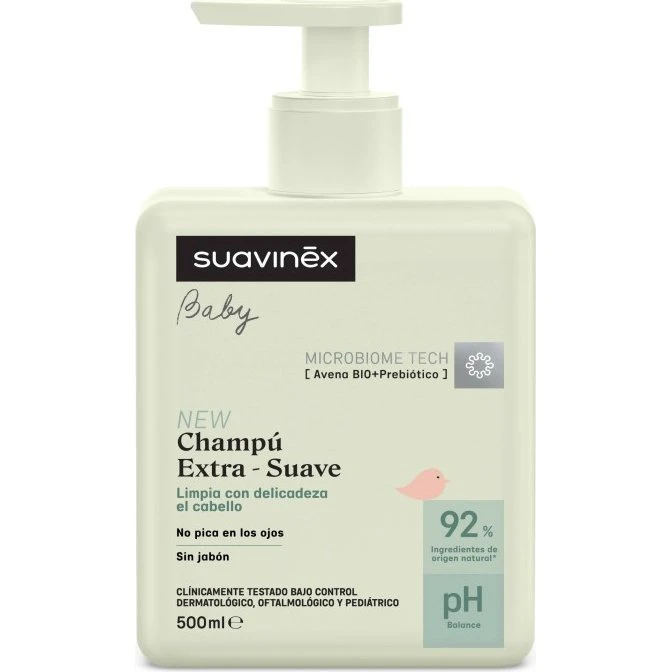 Suavinex Champú Extra Suave 500 ml